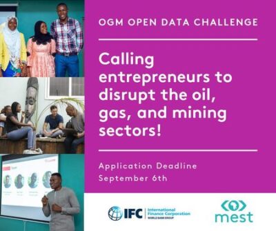 mest africa ifc ogm open data challenge jobsandschools