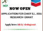 Nigerian Conservation Foundation Chevron Nigeria Chief S.L Edu Research Grant jobsandschools