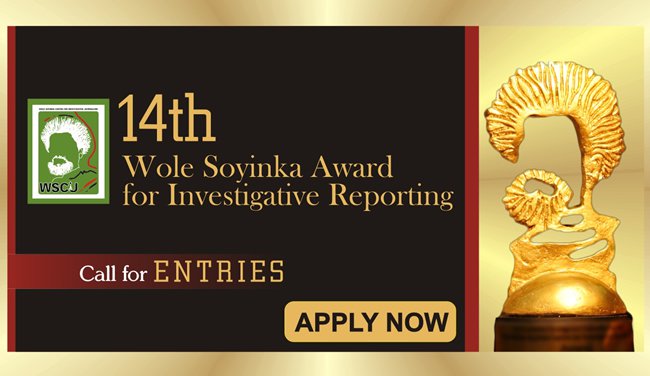 Wole Soyinka Award for Investigative Reporting 2019 jobsandschools