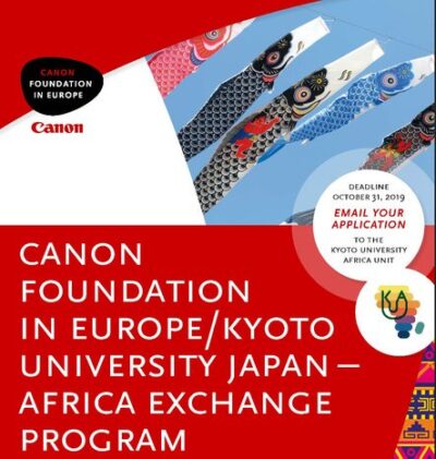 canon foundation japan kyoto africa exchange program jobsandschools