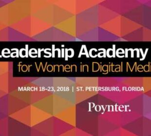 poynter leadership academy women in digital media