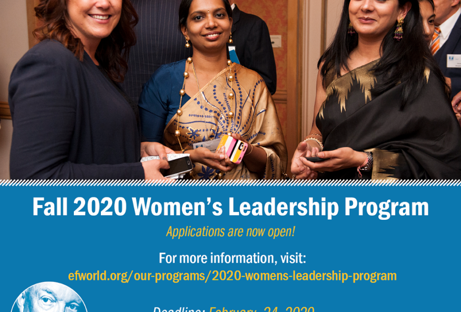 Eisenhower Fellowships’ Women Leadership Program 2020