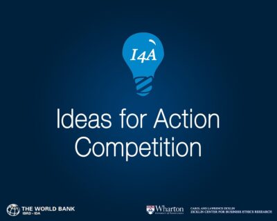 World-Bank-Zicklin-Center-at-Wharton-Ideas-for-Action-I4A-Competition-2020