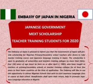 japanese-government-mext-scholarship-teacher-training-program-2020