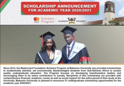 makerere-university-mastercard-scholarships-2020 jobsandschools