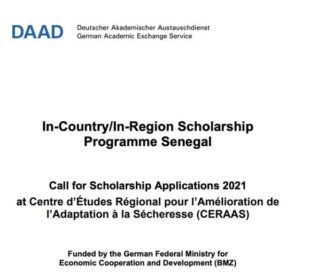 DAAD CERAAS Masters and PhD Scholarships 2020 for Sub-Saharan African Students