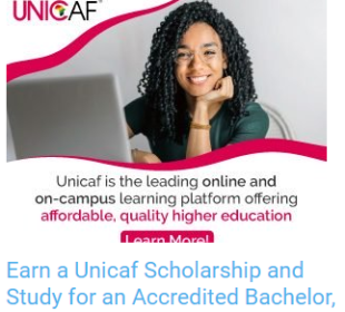 unicaf-scholarships