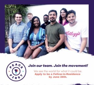 Peace First Fellows-in-Residence Programme 2020 for emerging social change leaders