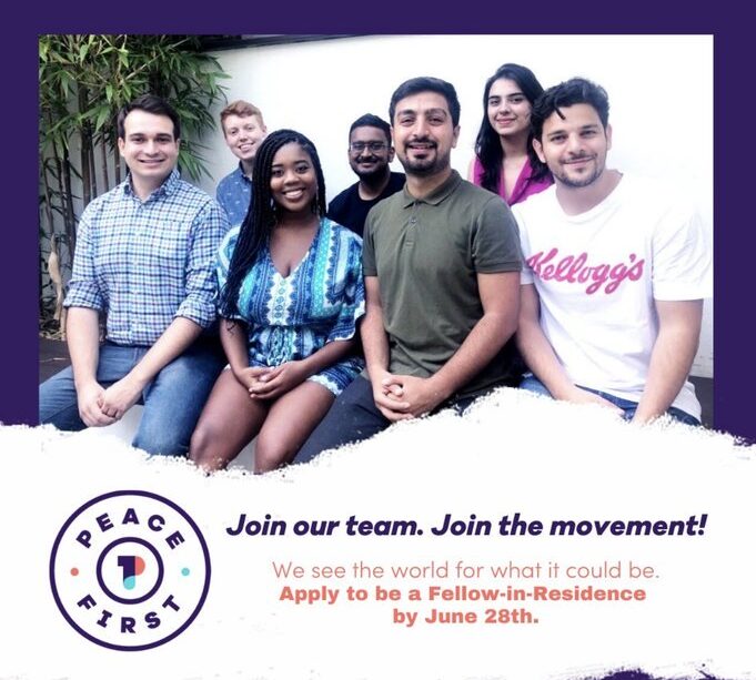 Peace First Fellows-in-Residence Programme 2020 for emerging social change leaders