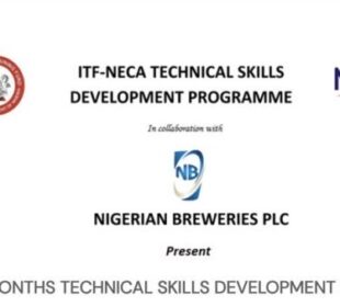 Nigerian Breweries Plc Industrial Training Fund (ITF) NECA – Technical Skills Development Programme