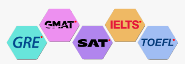 IELTS classes, GMAT classes, GRE classes, SAT classes and TOEFL classes